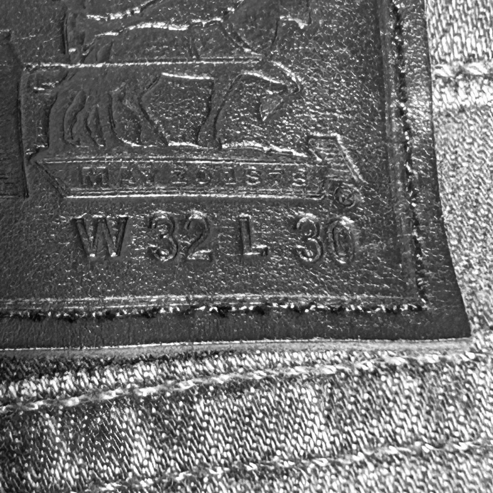 Levi 511‎ Jeans Mens 32x30 Black Dark Wash Straight Leg Denim Gorpcore Casual